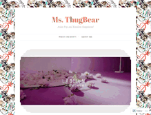 Tablet Screenshot of msthugbear.com
